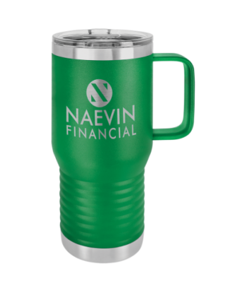 20 oz. Green  Travel Mug...