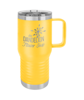 20 oz. Yellow  Travel Mug...