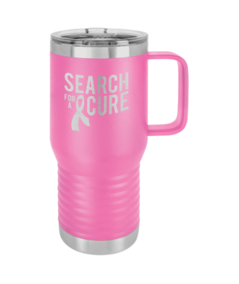 20 oz. Pink  Travel Mug...
